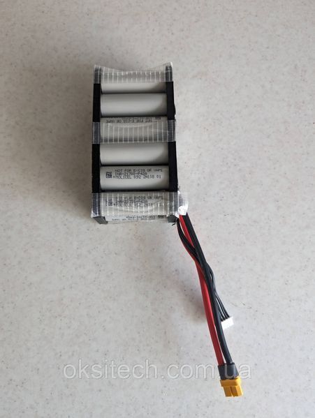 Акумулятор 6s2p 8000 mAh для FPV дрона, 100 A 21700EVE 40P, OksiTech 2127609067 фото