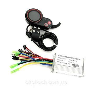 Контролер для електротранспорту в зборі з LCD дисплеєм 36V-48V 15A 350W 2728719271 фото