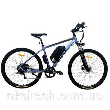 Електровелосипед 29 AL Corso &laquo;BRAVE&raquo; алюміній 19, двигун 500W, акум 48V15Ah (к-т SHIMANO) синій графіт .122-010 фото