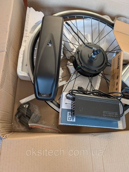 Eлектронабір для велосипеда 500w акумулятор EVE 48v15ah 2558708054 фото