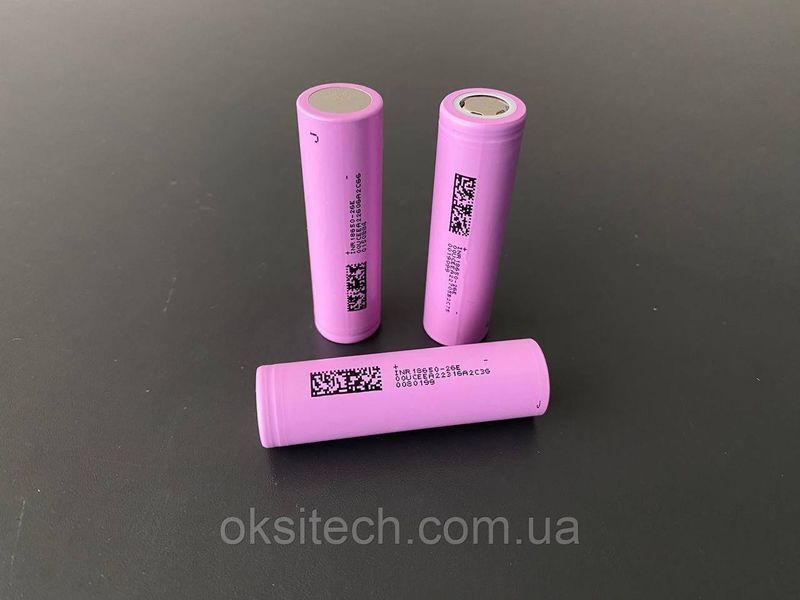. Акумулятор Li-Ion INR 18650 3,7V 2600mAh 2451174890 фото