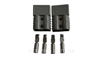 Роз'єм силовий Anderson 120A 600V комплект 2543477796 фото