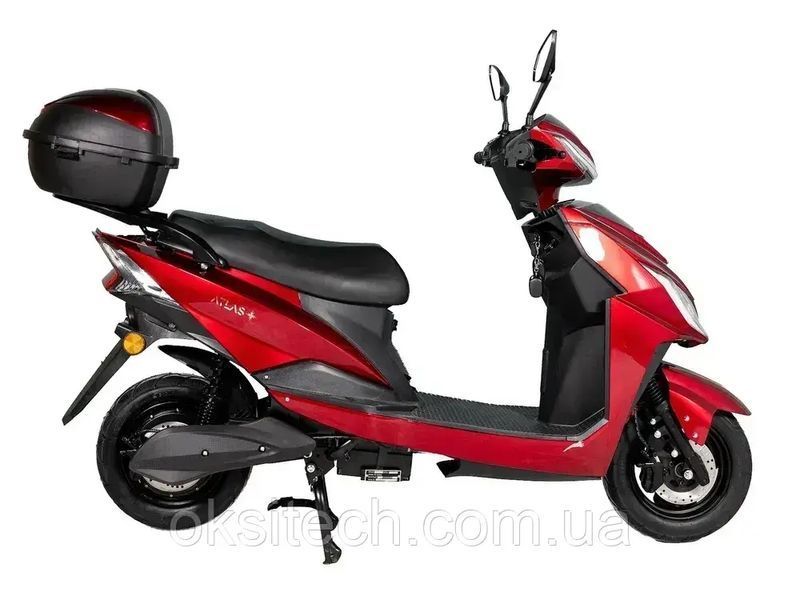 Електроскутер ATLAS Spider Box 1500W Red 2588161082 фото