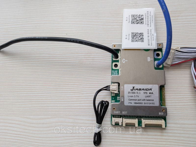 Смарт BMS Jiabaida 10-17s 40A Li-ion/Lifepo4 101740 фото