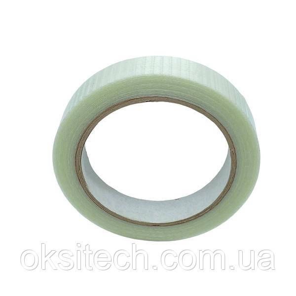 Скотч армований 30x0.14mm 50 метрів для збірки акумуляторів 2525478443 фото